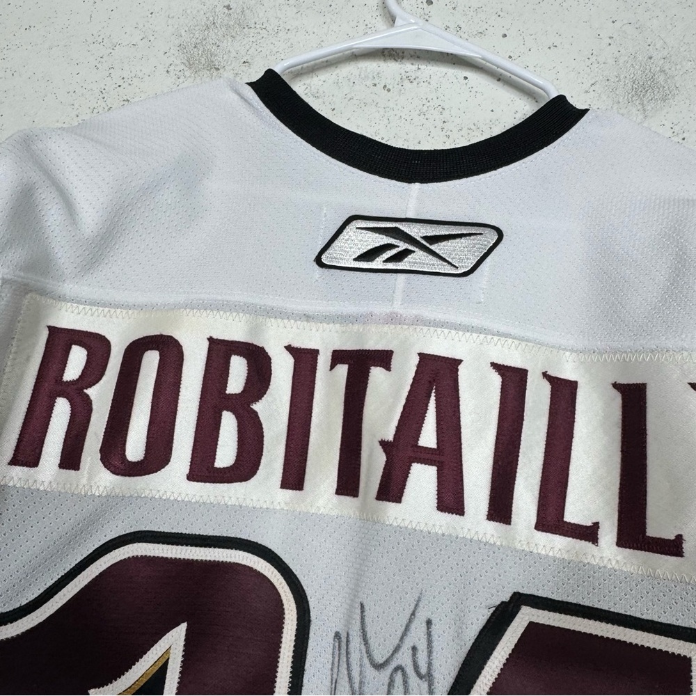 Reebok Hershey Bears Louis Robitaille CCM Hockey Jersey Medium - Picture 14 of 16